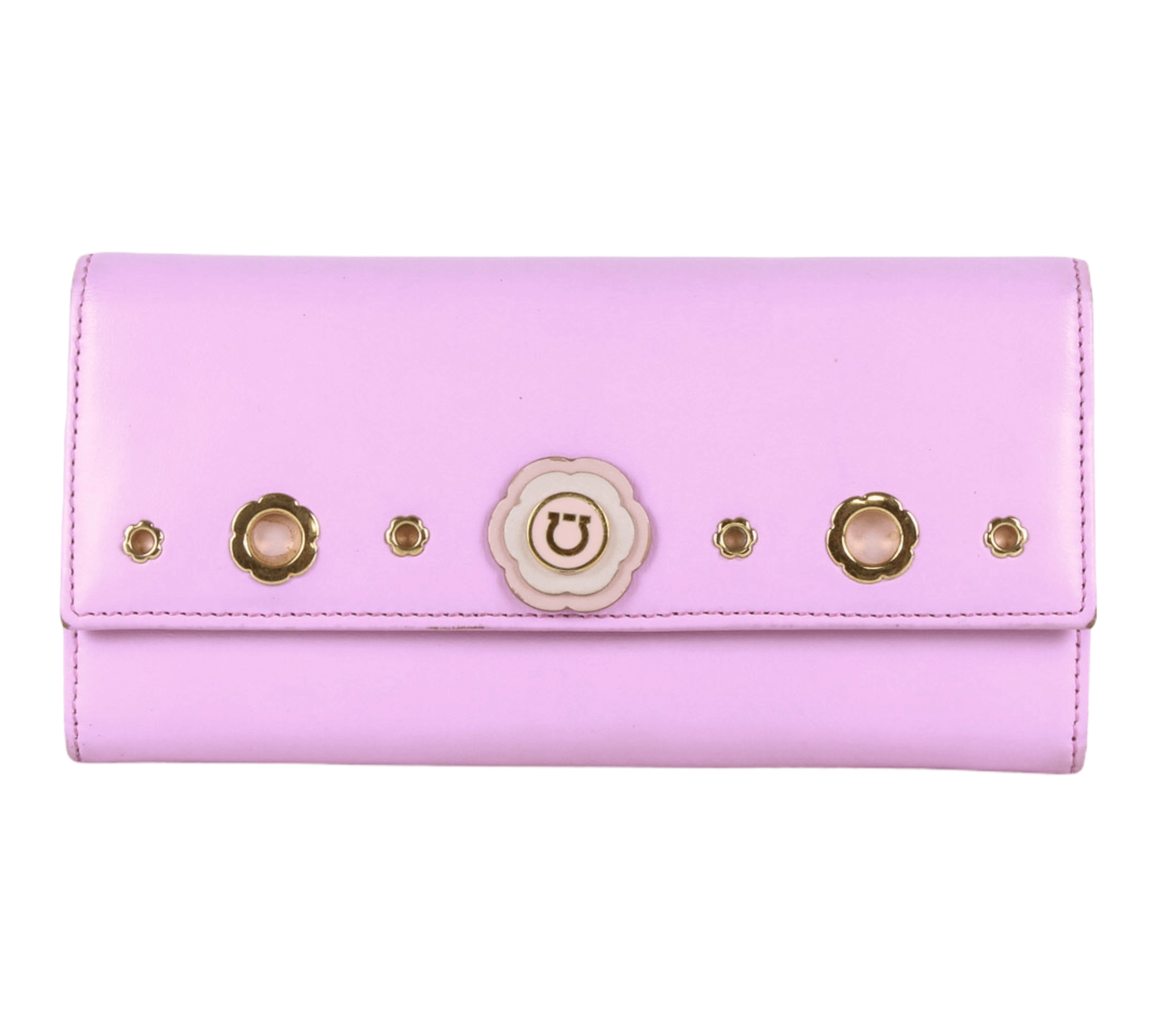 Salvatore ferragamo pink shop wallet