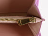 Authentic Salvatore Ferragamo pink leather long wallet