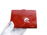 Authentic Louis Vuitton Vernis Red Agenda PM notebook