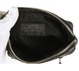 Authentic Balenciaga Motocross Toiletry Bag Black