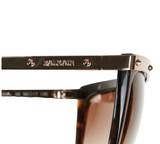 Authentic Balmain C02 Gold Tortoise Frame Brown Gradient Lenses