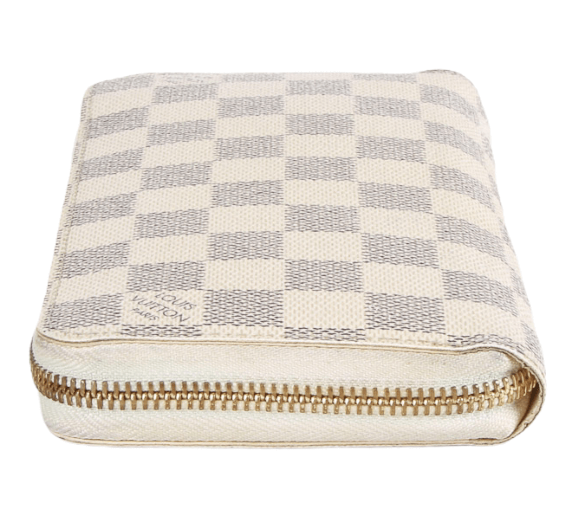 Louis Vuitton Damier Azur Studded Card Holder Case White Pink N64613 –  Gaby's Bags