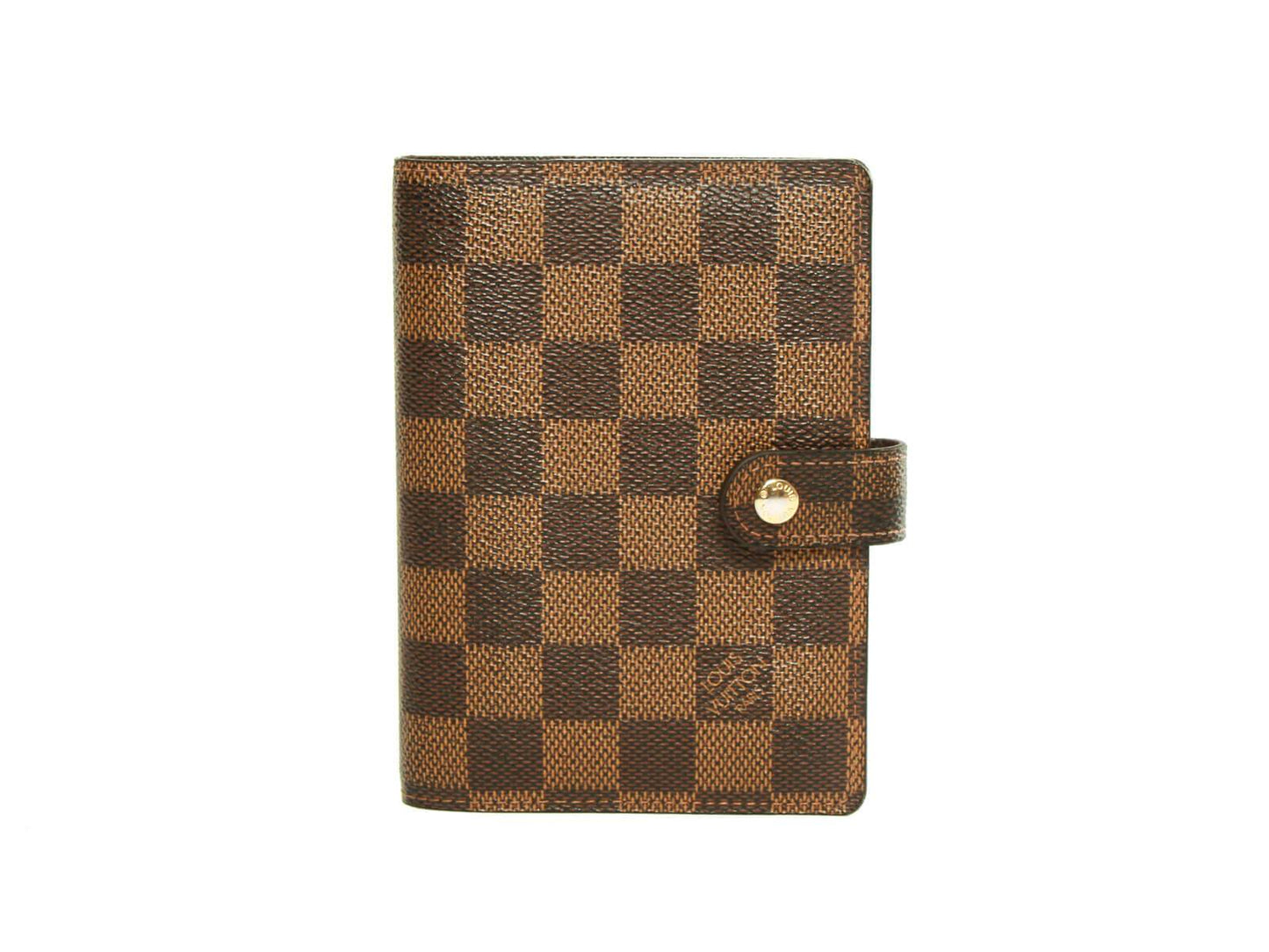 Louis Vuitton Damier Ebene Small Ring Agenda Cover R20700