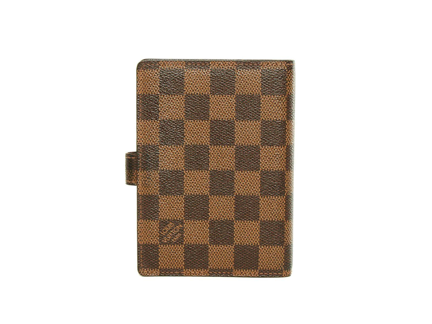 Louis Vuitton Damier Ebene Small Ring Agenda Cover R20700
