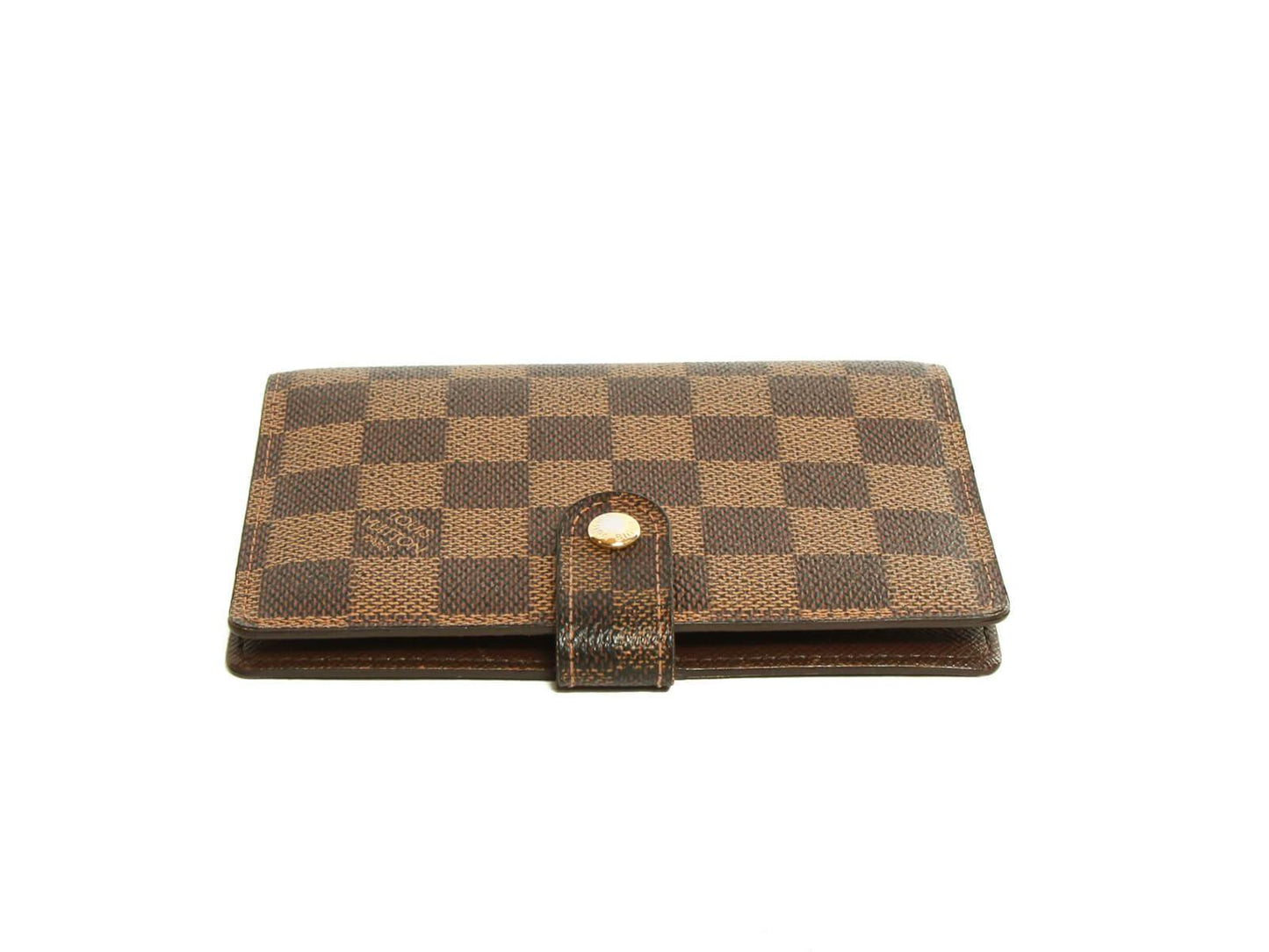 Louis Vuitton Damier Ebene Small Ring Agenda Cover R20700