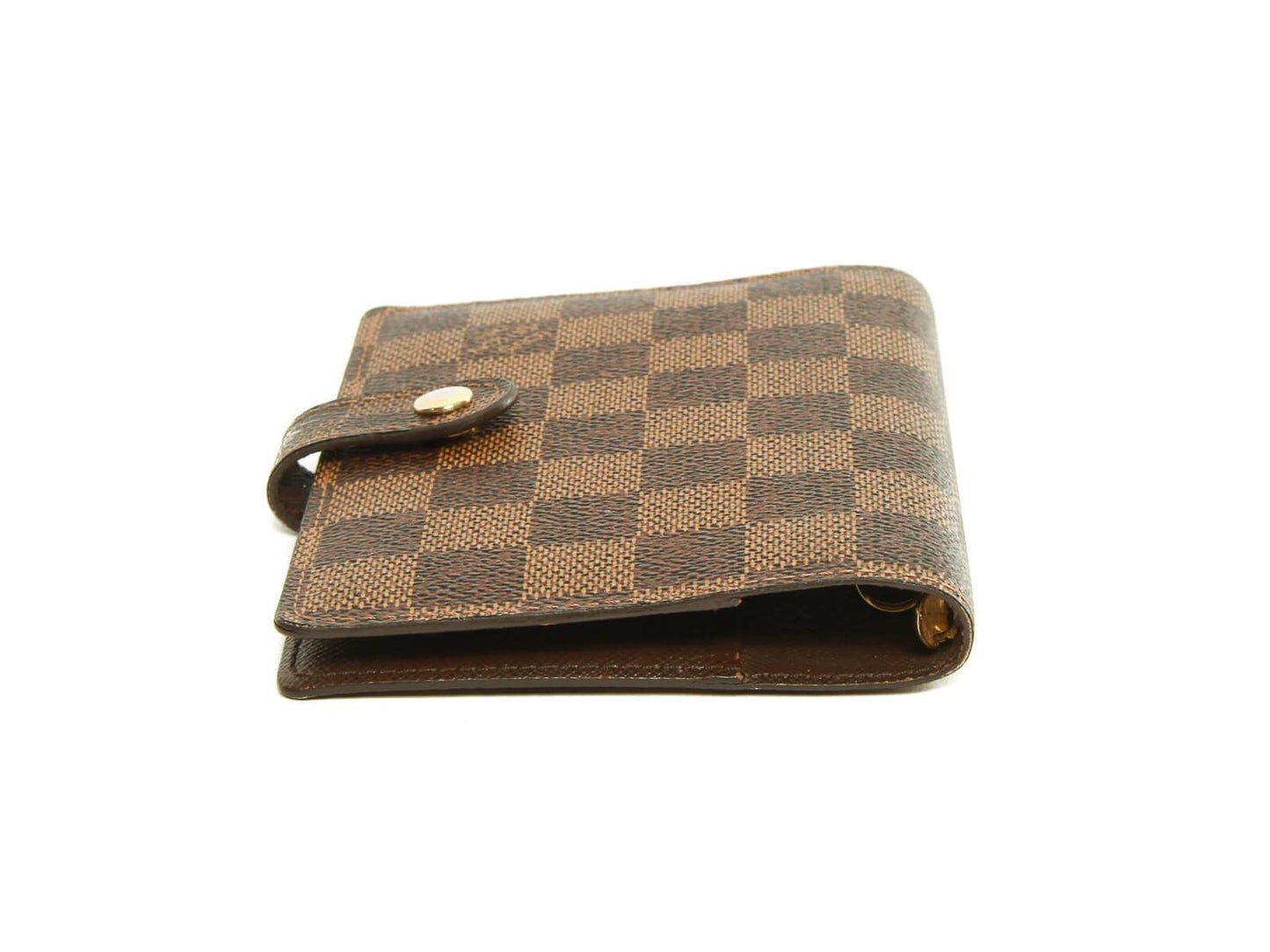 Louis Vuitton Damier Ebene Small Ring Agenda Cover R20700