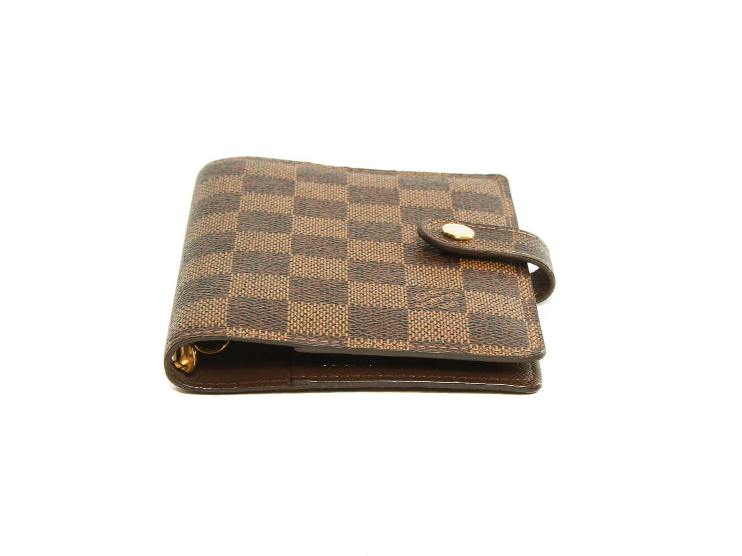 Louis Vuitton Damier Ebene Small Ring Agenda Cover R20700