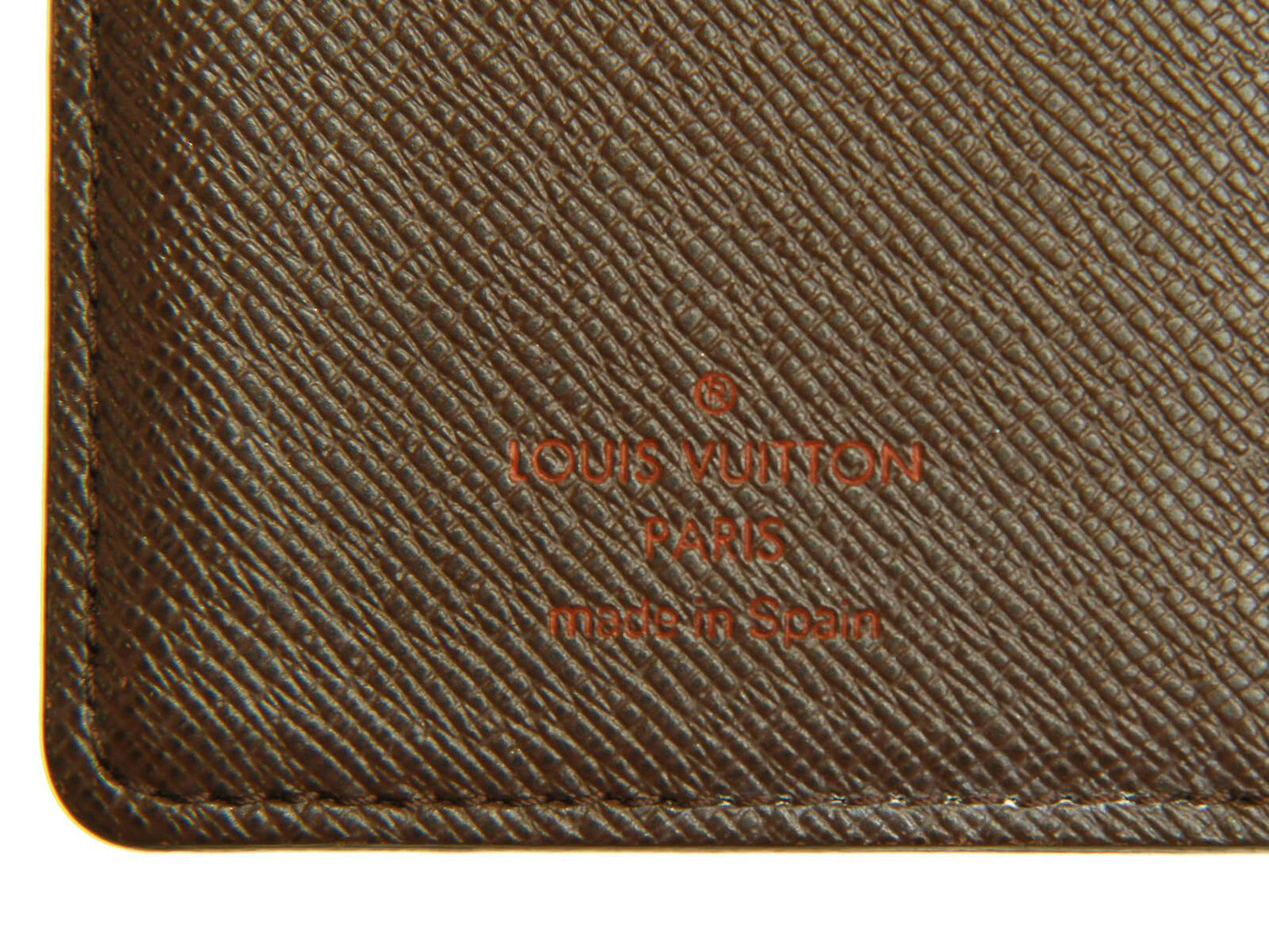 Louis Vuitton Damier Ebene Small Ring Agenda Cover R20700