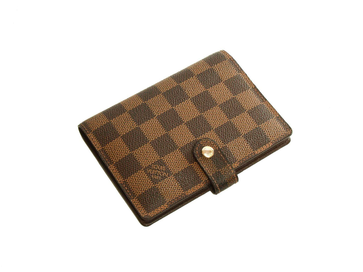 Louis Vuitton Damier Ebene Small Ring Agenda Cover R20700