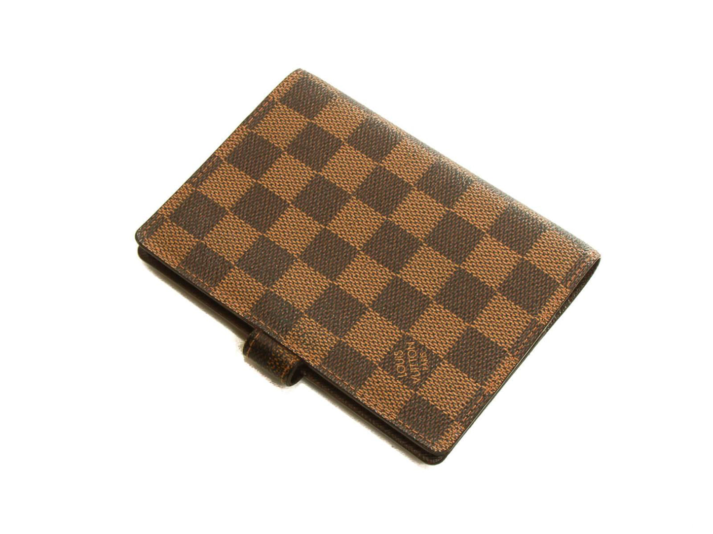 Louis Vuitton Damier Ebene Small Ring Agenda Cover R20700