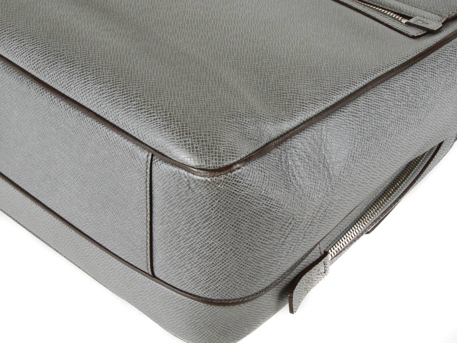 Louis Vuitton Bags Briefcases Dark grey Leather ref.851303 - Joli