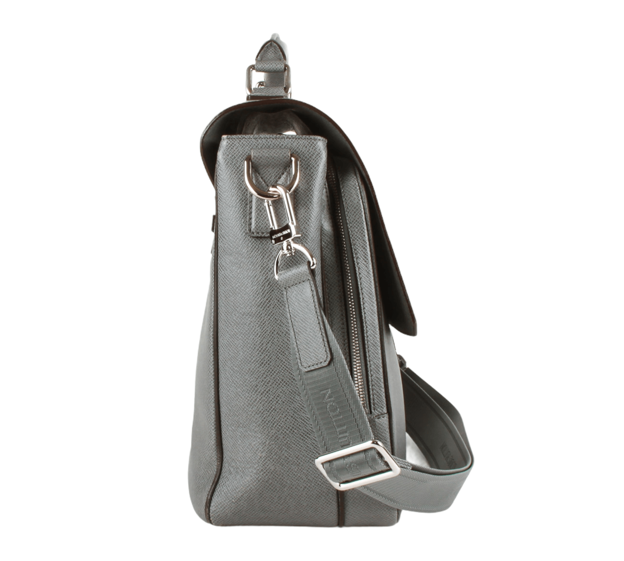Louis Vuitton Saratov Messenger Bag Taiga Leather and Canvas GM - ShopStyle