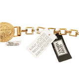 Authentic Gianni Versace rare vintage Gold-tone coin belt