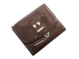 Authentic Bvlgari Limited edition 2 fold brown wallet