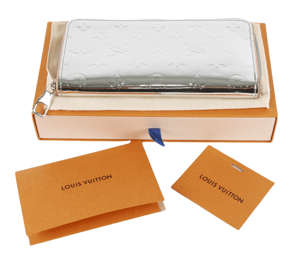 LOUIS VUITTON Zippy Wallet Vertical Monogram Mirror Limited Edition – Rob's  Luxury Closet