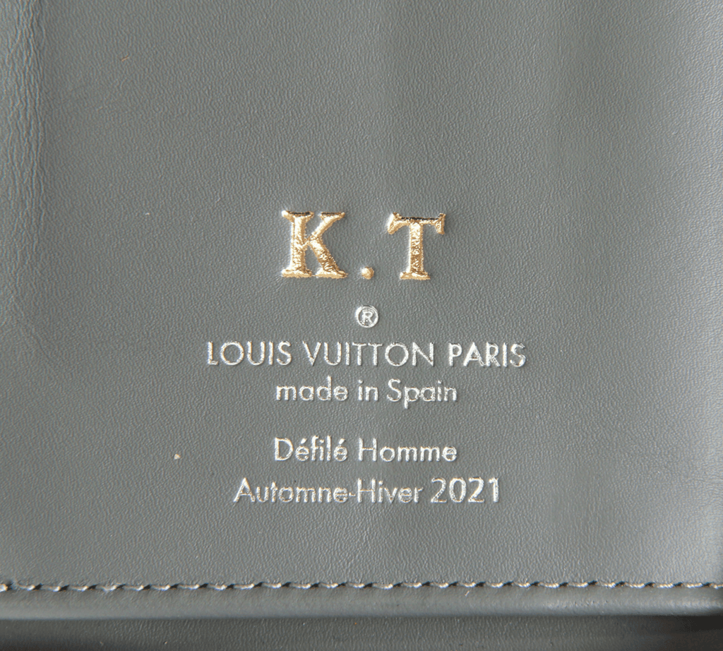 Authentic Louis Vuitton Zippy Vertical Monogram Mirror Long Silver Wallet M80808