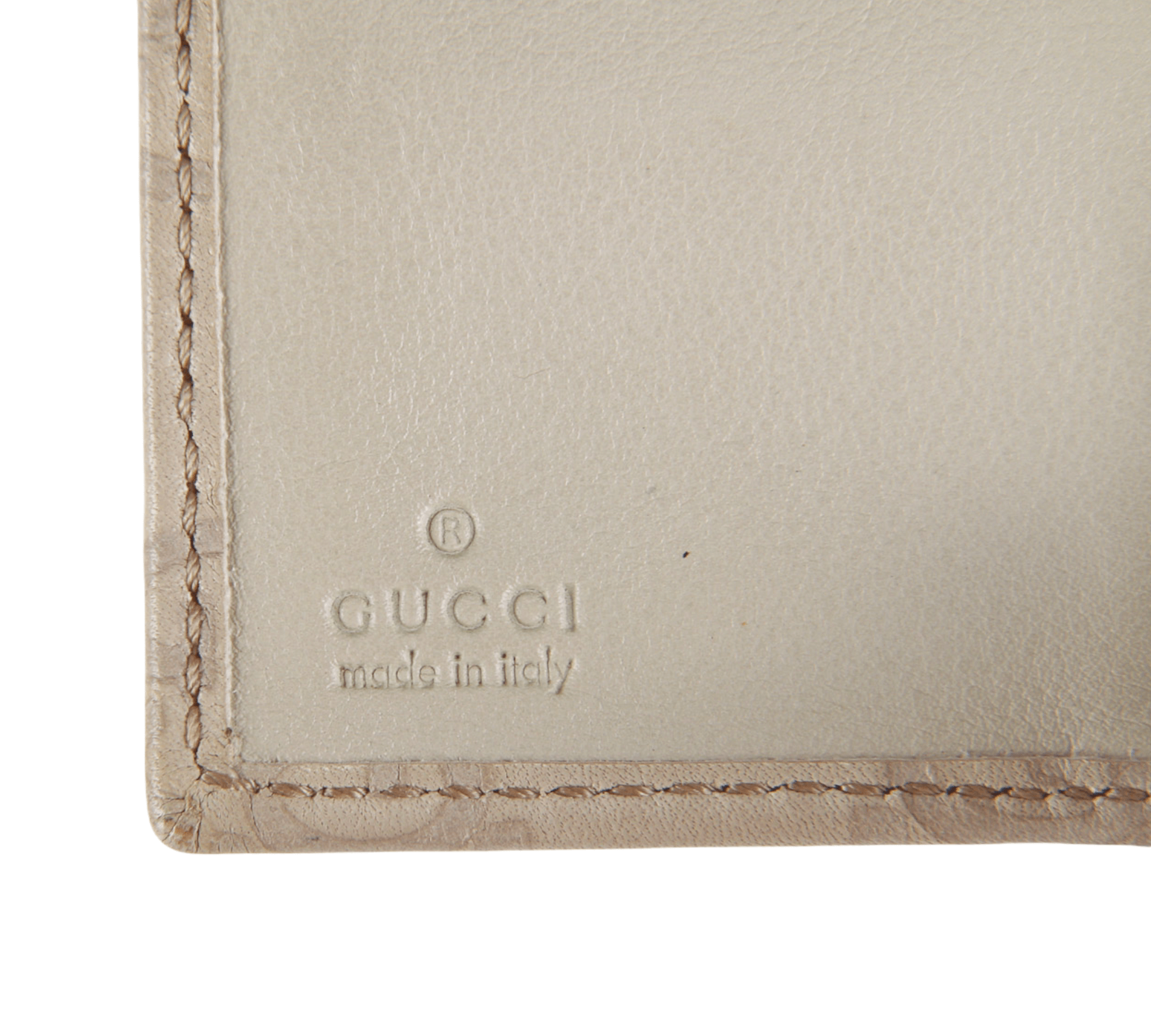 Gucci Card Case in White