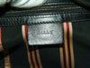 Authentic Bally black suede leather shoulder bag purse