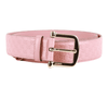 Authentic Gucci Micro Guccissima Belt pink leather