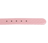 Authentic Gucci Micro Guccissima Belt pink leather