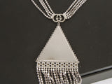 Authentic Gucci Crystal Necklace with Pendant