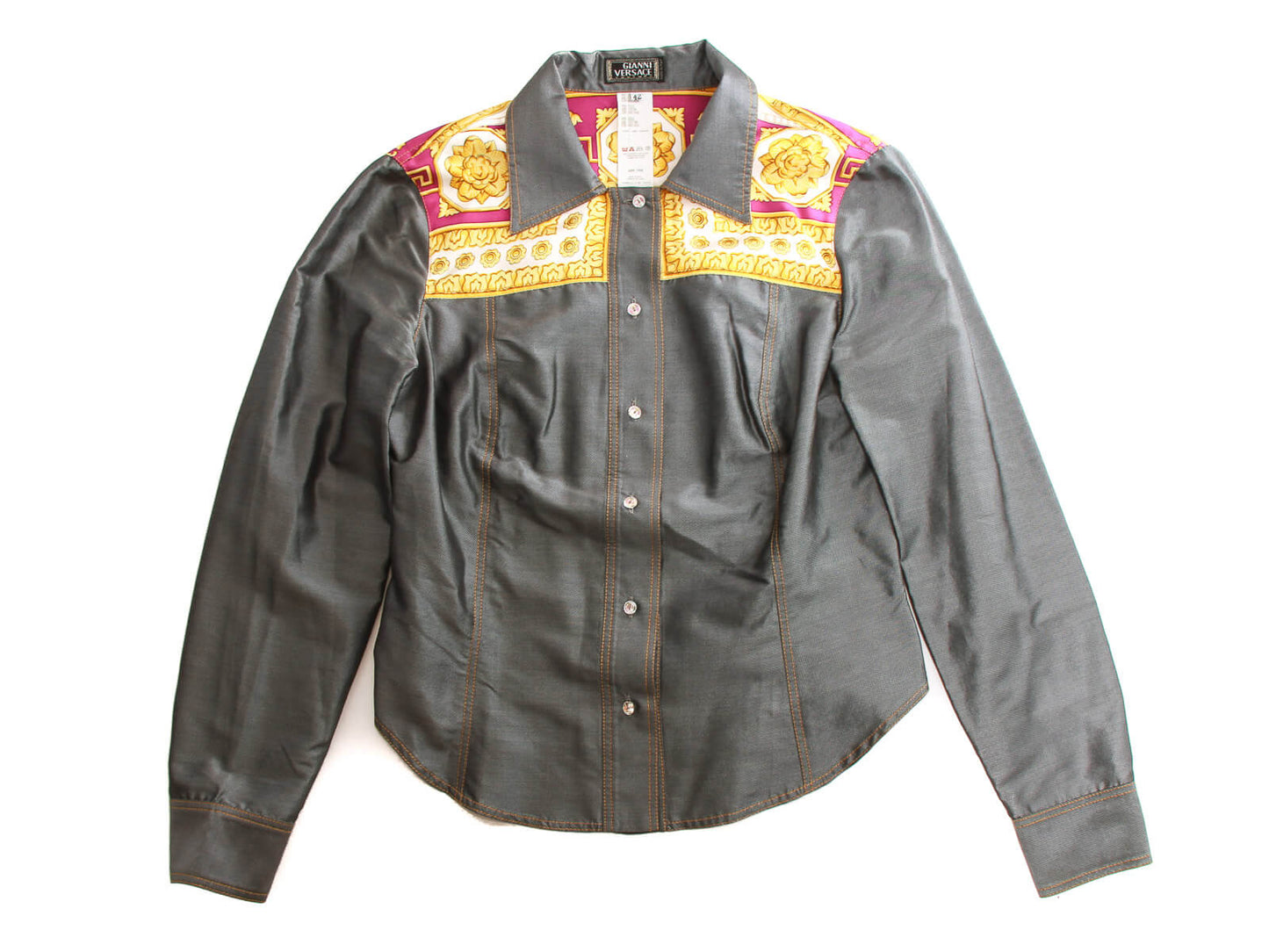 Authentic Gianni Versace womans shirt blouse