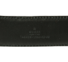 Authentic Gucci Micro Guccissima Belt Black leather