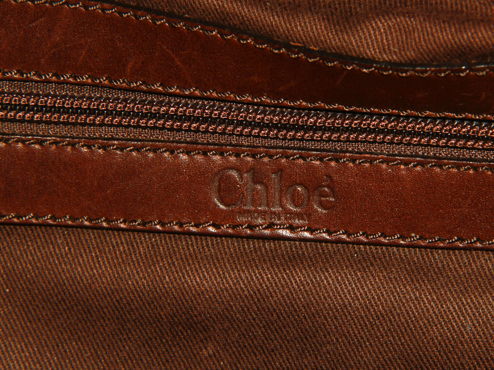 Chloe Handbag SS312411-175 Kerala leather Brown Women Used – JP