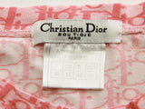 Authentic Christian Dior Trotter Pattern pink tshirt