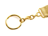 Authentic Salvatore Ferragamo Key ring Charm Yellow