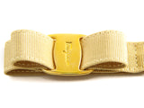 Authentic Salvatore Ferragamo Key ring Charm Yellow