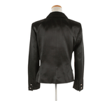 Authentic Gianni Versace Black 100% silk Jacket/Blazer