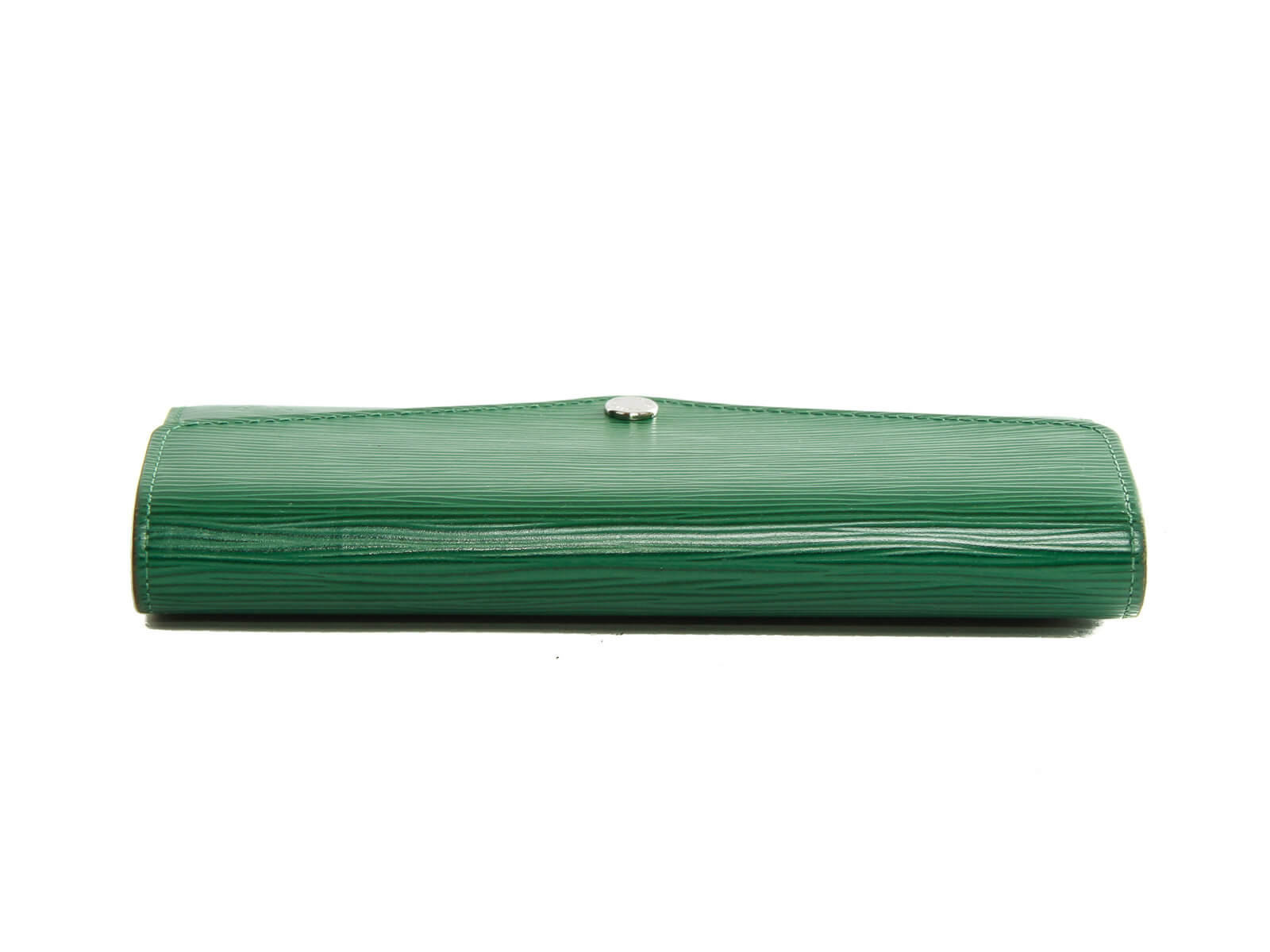 Louis Vuitton, Bags, 994 Authentic Louis Vuitton Green Epi Leather Sarah  Wallet