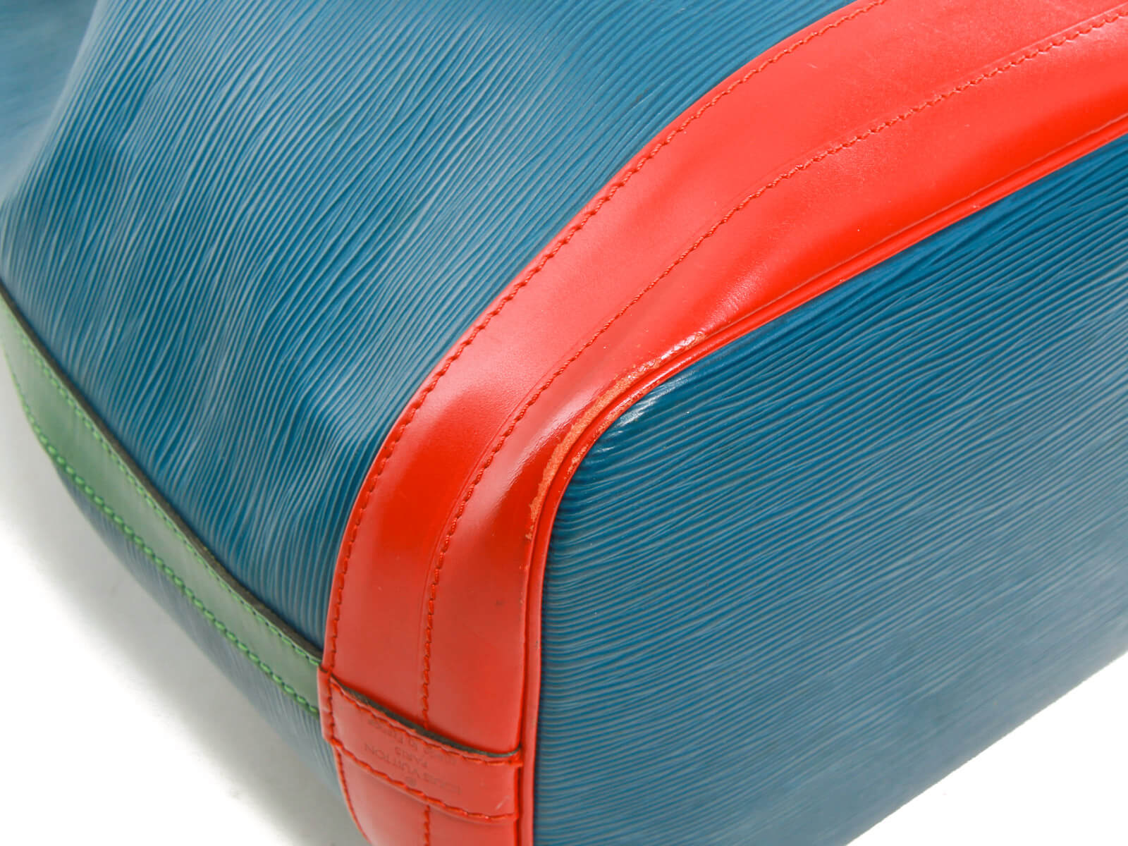 Louis Vuitton Red/Green/Blue Tri-Color Epi Leather Large Noe Bag - Yoogi's  Closet