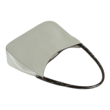 Authentic Prada Gray Leather shoulder bag