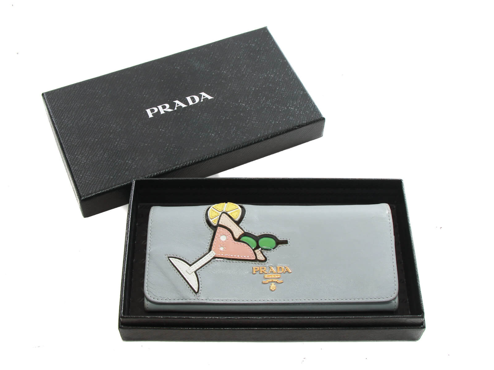 Authentic Prada soft leather wallet
