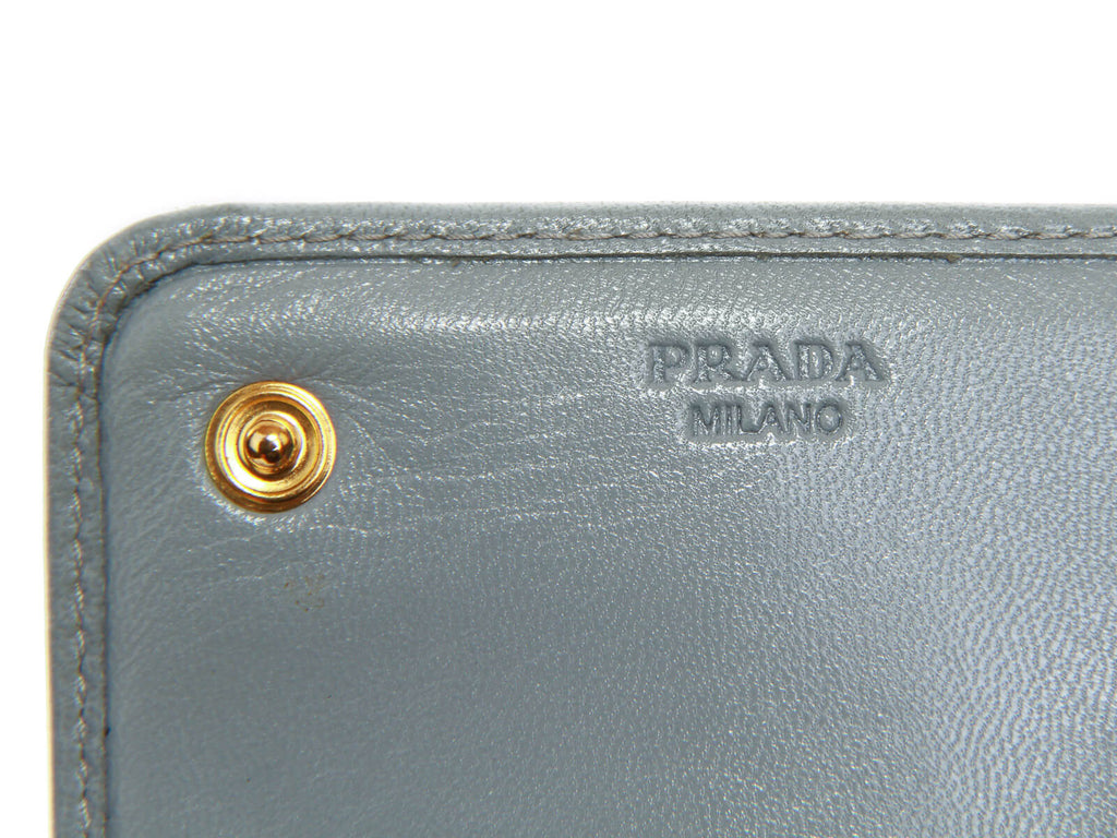 Authentic Prada soft leather wallet