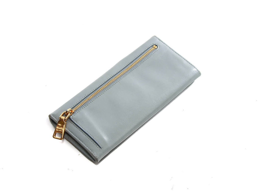 Authentic Prada soft leather wallet