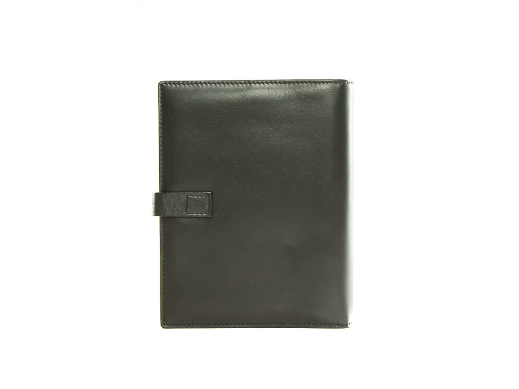 Authentic Gucci Black Leather Agenda Notebook