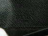 Authentic Prada Saffiano Black leather long wallet 2MV836