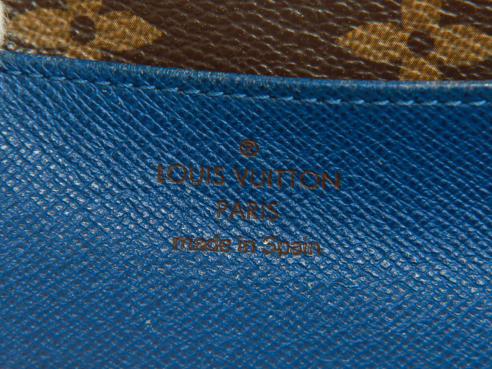 Louis Vuitton Monogram Emilie Portefeuille Canvas Wallet CA1166