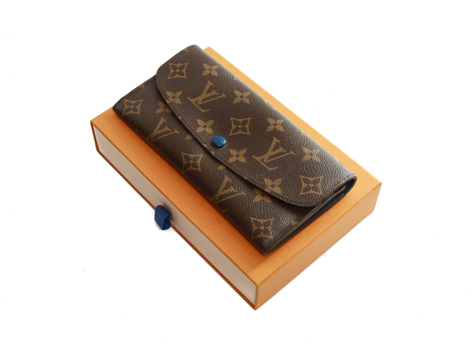 used Pre-owned Louis Vuitton Monogram Portefeuille Emily M60136 Wallet Long Ladies (Good), Adult Unisex, Size: (HxWxD): 10cm x 19cm x 2cm / 3.93'' x