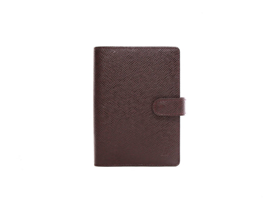 Authentic Louis Vuitton Agenda Functionnel PM Taiga leather