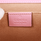 Authentic GUCCI GG Supreme Monogram Strawberry Small Padlock Shoulder Bag