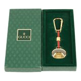 Authentic Gucci GG logo key holder key ring