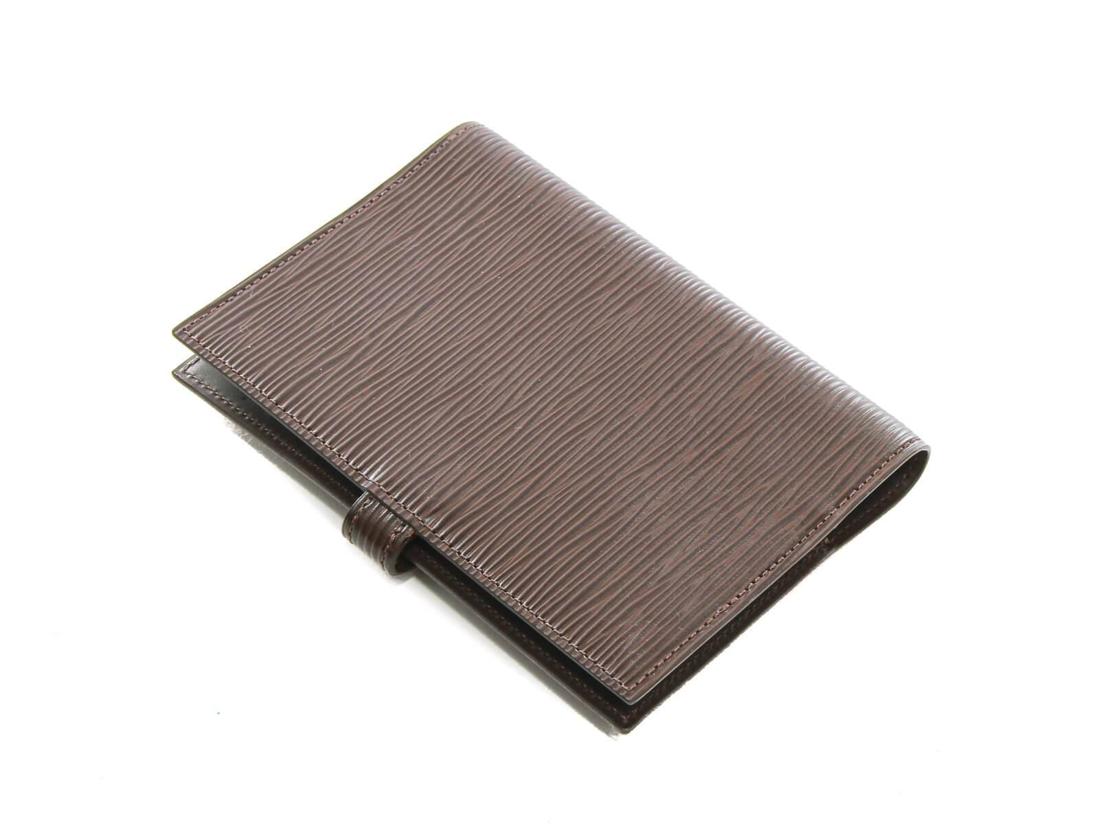 LOUIS VUITTON Brown Elise Bifold Two In One Custom Made Wallet
