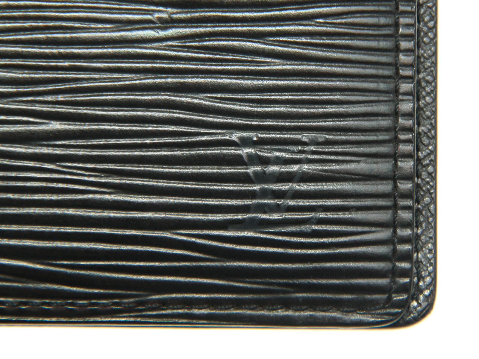 Louis Vuitton Notebook Cover Epi Black Agenda PM9