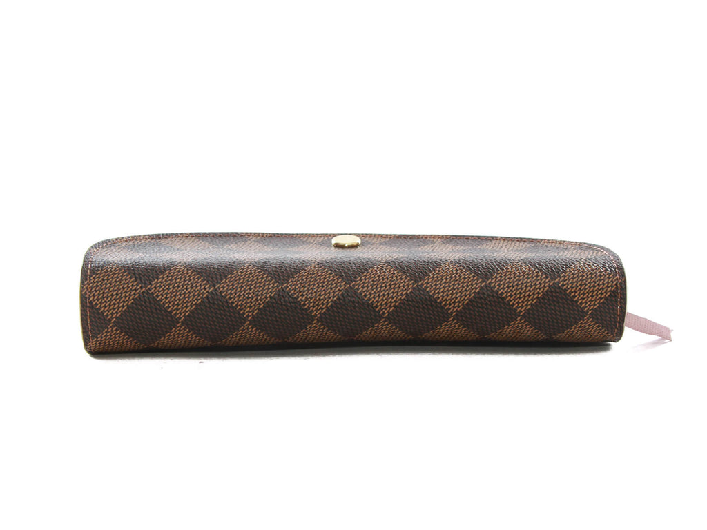 Authentic Louis Vuitton Damier Portefeuille Caissa Rose Bifold Wallet N61227