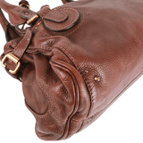 Authentic Chloe brown Paddington Satchel Shoulder/Hand bag