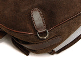 Authentic MIU MIU brown suede leather small shoulder bag